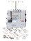 Bernette b42 Funlock Serger With Ultimate Presser Foot Combo Package